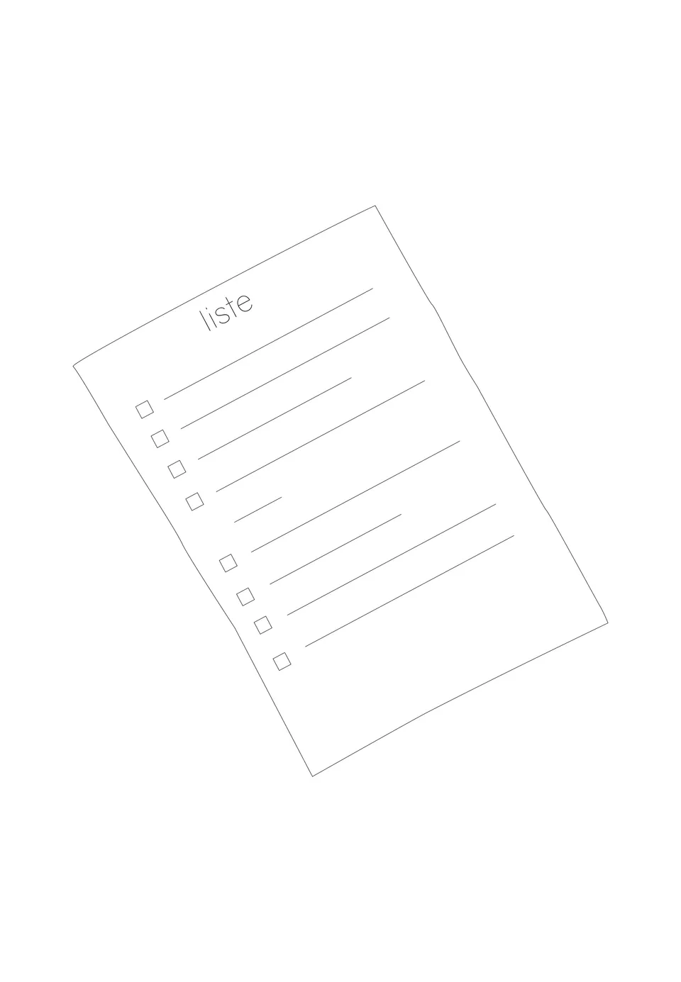 Studio Madame : architecte d’intérieur, Paris et Montmorency
Prestation : à la carte
Dessin illustrant une liste.