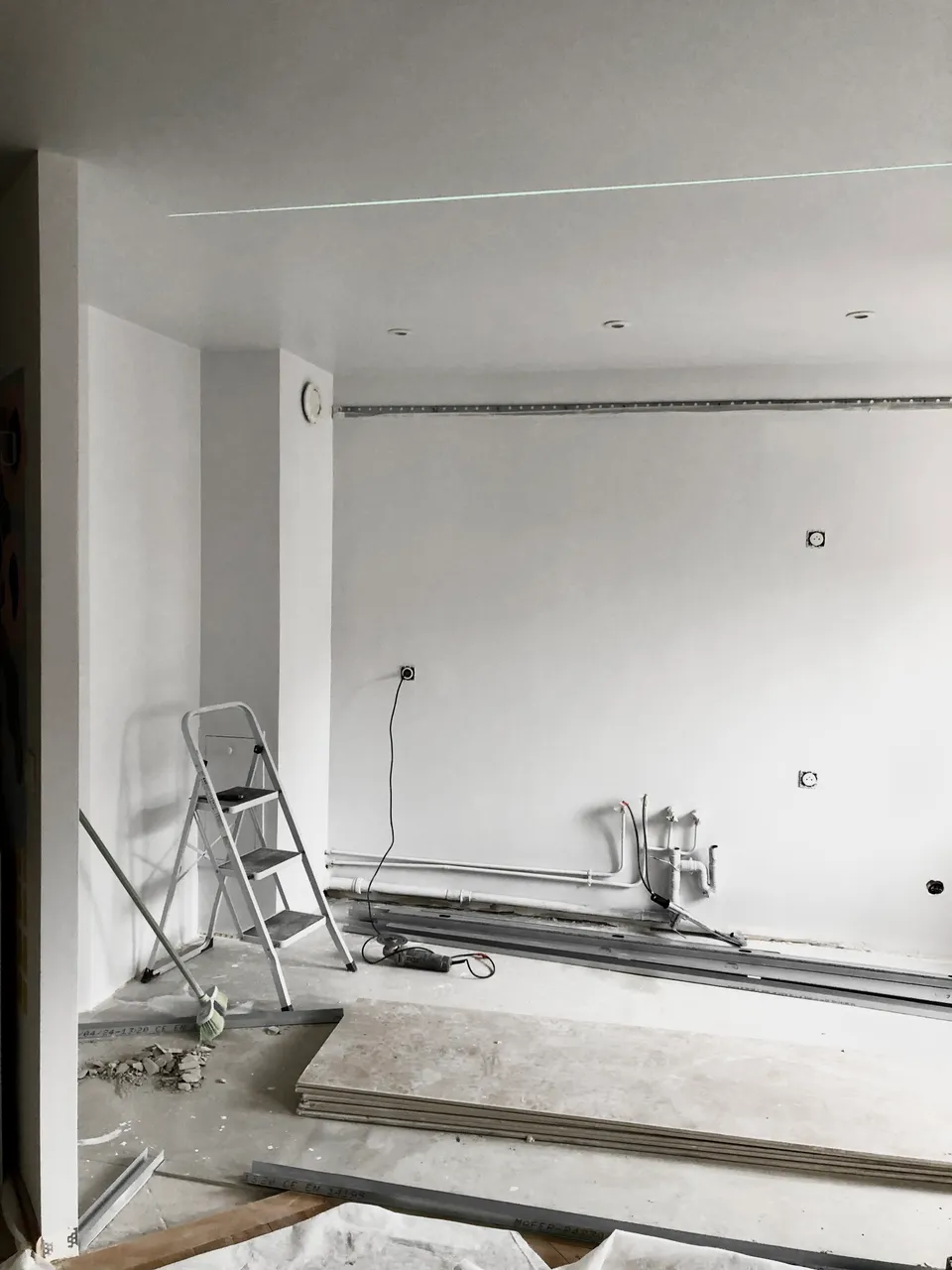 Studio Madame : architecte d’intérieur, Paris et Montmorency
Prestation : suivi de chantier
Photographie d’intérieur : chantier en cours.